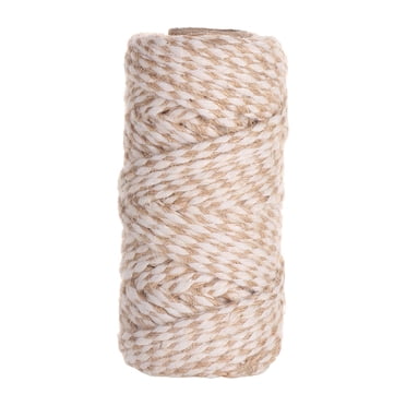 jifeng Corde en Jute 10 m Corde en Jute pour Réparation de Chat Projets d'Artisanat Macramé 6 mm Coton Jute