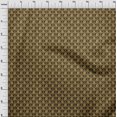 thumbnail image 4 of oneOone Rayon Brown Fabric Ogee Craft Projects Decor Fabric Printed By The Yard 56 Inch Wide, 4 of 4