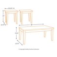 thumbnail image 4 of Ashley Furniture Maysville 3 Piece Occasional Table Set in Black, 4 of 5