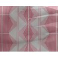 thumbnail image 4 of oneOone Georgette Viscose Fabric Triangle & Hexagon Geometric Fabric Prints By Yard 42 Inch Wide, 4 of 4