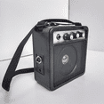 thumbnail image 3 of 5W Mini Guitar Amplifier Amp Speaker with 3.5mm & 6.35mm Inputs 1/4 Inch Output with Volume Tone Adjustment Overdrive, 3 of 6