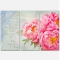 thumbnail image 2 of Design Art - Pivoines Roses dans un Vase Blanc, 2 of 3