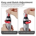 thumbnail image 3 of 7Pcs Impact Screwdriver Set Shock Screw Bits Metal Shock Screw Driver Chisel Bits Multifunctional Screw Extractor Remover Repair Set Durable Shock Screwdriver Bits for Repair, 3 of 9