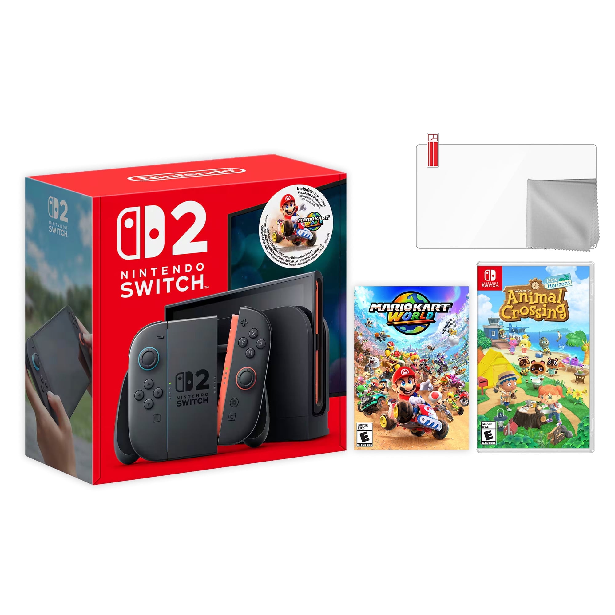 Nintendo Switch MARIOKART WORLD Nintendo Switch Nintendo Switch 2 Mario Kart World Bundle 256GB 7.9-Inch 1080P