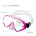 thumbnail image 4 of Kids Swimming Diving Mask Goggles  with Nose Cover Beach Gift for Summer Pink, 4 of 8