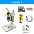 thumbnail image 2 of Multifunctional Mini Bench Drill Milling Machine 120W DIY High Precision Drilling Machine Chuck Hole Punching Machine ,Easy to Operate, 2 of 5