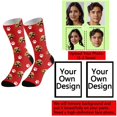 thumbnail image 3 of Stockings Stylish Printed Over The Knee Socks For Casual Everyday Wear With Unique Patterned Design And Fashionable Crew Length Stockings, 3 of 3