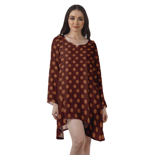 Moomaya Robes Décontractées Femmes Rayonne Robe Mini à Manches Longues pour Femmes