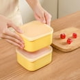 thumbnail image 4 of Product Category Food Storage | Product Title Cheese Slice Organizer Space Saving Stackable Practical Airtight Transparent Cover Food Container, 4 of 6