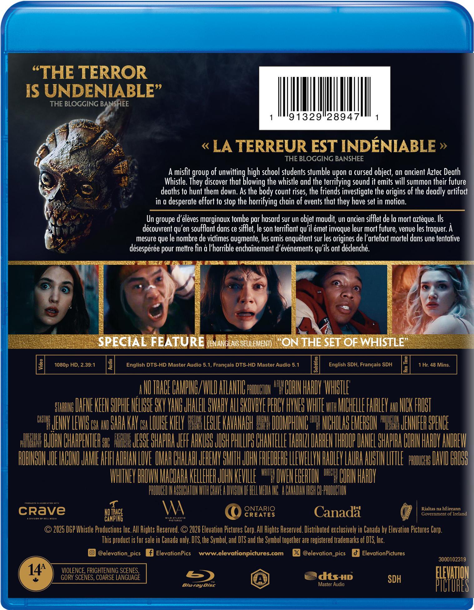 WHISTLE (Blu-ray) [2026]F
