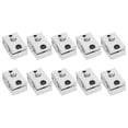 thumbnail image 1 of Heating Block, 10Pcs Aluminum Heater, Heater Nozzle Accessories School For 3D Printer PT100 Sensor Office, 1 of 8
