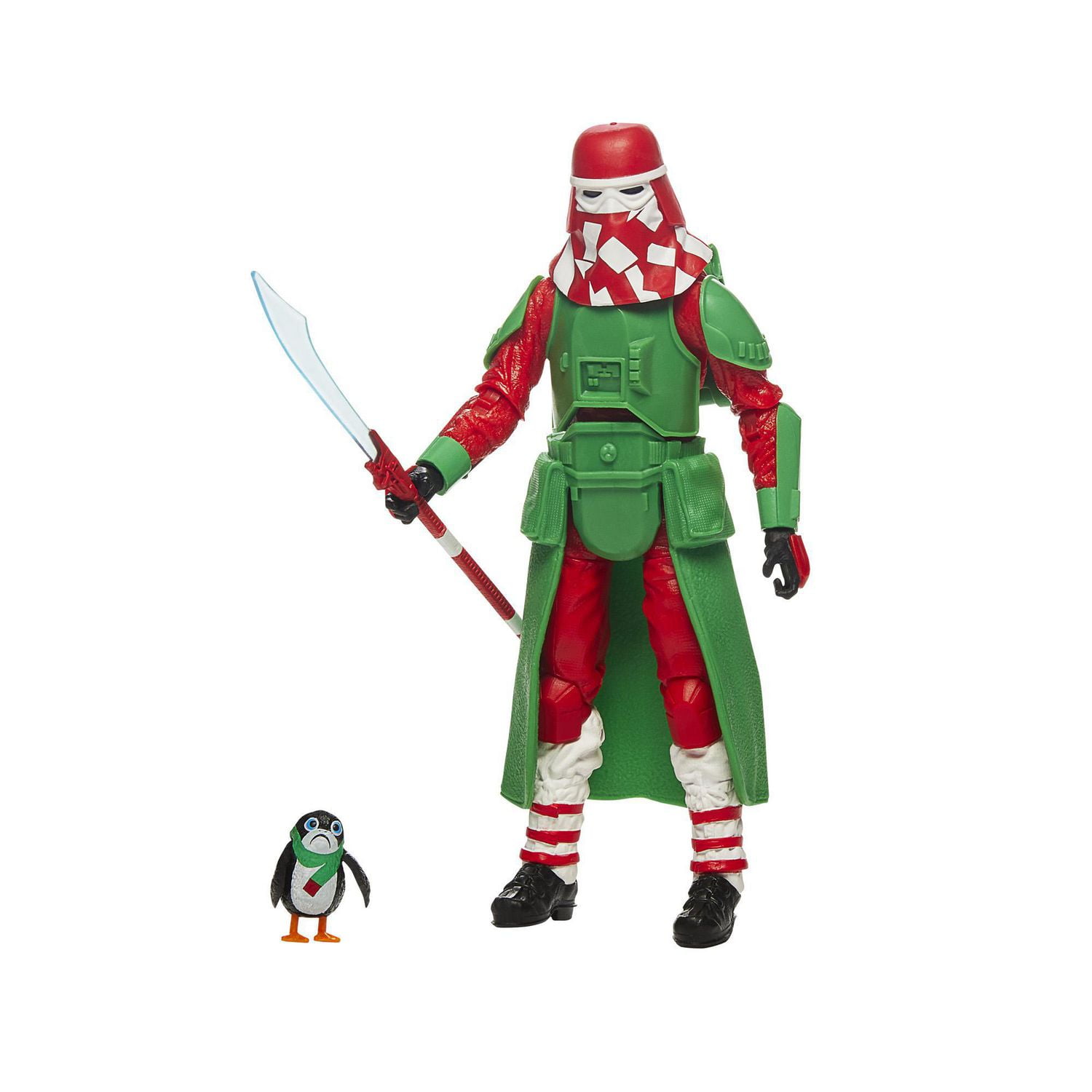 Star Wars The Black Series, figurines Snowtrooper (Holiday Edition) et porg, figurines des fêtes de 15 cm à collectionner, dès 4 ans