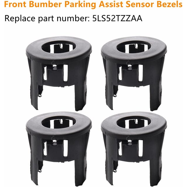 Becaristey 4 Pcs Support de Fixation de Capteur de Voiture Accessoires Automobiles