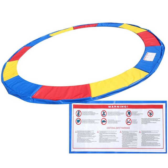 Gymax 14 FT Trampoline Safety Pad EPE Foam Spring Cover Frame Replacement