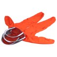 thumbnail image 3 of Children Beekeeping Suits, Bodysuit Zippered Ventilated Overall Protective Full Body Hooded  For Apiculture Accessory Orange L, 3 of 8