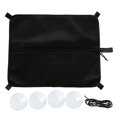 thumbnail image 1 of S SERENABLE Sac de Rangement pour Planche de Surf, Stand-Up Paddle et Deck avec Ventouses - Noir, 1 of 9