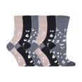 thumbnail image 1 of Gentle Grip - 6 Pairs Ladies Gentle Grip Non Elastic Crew Socks, 1 of 2