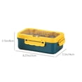 thumbnail image 3 of EGNMCR Kitchen Gadgets, Kitchen Accessories Plastic Lunch Box Leak Proof Food Storage Container With Utensils Microwave Safe Bento Box For Office School Meal Prep Singles Pack Plastics insulation boxs, 3 of 6