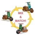 thumbnail image 4 of Disney and Pixar Luca Scooter Build & Crash Pack for 3 Year Olds & Up, 4 of 9