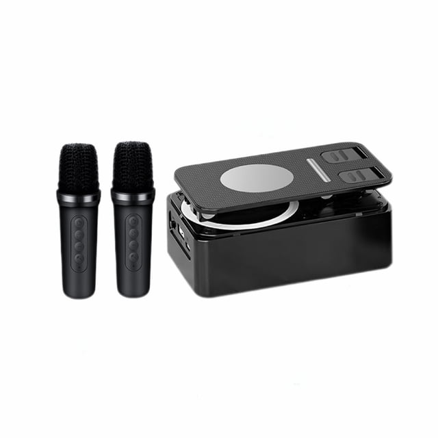 Maytalsory Mobile Phone Stand With Wireless Speaker and adjustable base Non-slip And Compact Portable And Mobile Stable Adjustable