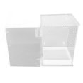 thumbnail image 4 of Tarantula  Box, Easy Cleaning Acrylic Reptile  Transparent Leakproof  For  For Leopard Gecko S,M,L, 4 of 8