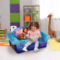 thumbnail image 4 of Marshmallow Furniture Canapé-Lit en Mousse 2-en-1 pour Enfants à Ouverture Rabattable, Encanto, 4 of 11