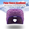 thumbnail image 4 of Chauffe-oreilles pour Femmes Confortables Couvre-Oreilles Simples Bandeau Chaud pour Adultes Coussinets pour Usage Extérieur Violet, 4 of 6