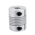 thumbnail image 1 of Unique Bargains Motor Shaft 10mm to 14mm Joint Helical Beam Coupler Coupling 32mm x 40mm, 1 of 1