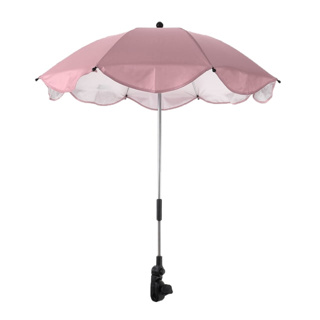 Baby Parasol Adjustable Easy Mount Pink