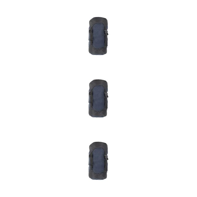 QualitChoice Sac de Compression à Cordon Sac de Voyage Sacs de Rangement pour Camping Randonnée Backpacking Randonnée Escalade Accessoires Bleu Foncé/s 3 Pcs