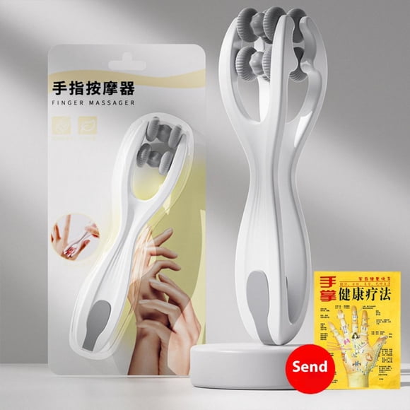 Finger Massage Roller Silicone Hand Tool for Muscle Relaxation and Tension