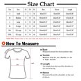 thumbnail image 3 of T-shirts d'Été pour Femmes à Col en V, Manches Courtes, Hauts Décontractés, Couleur Unie, T-Shirts Basiques, 3 of 4