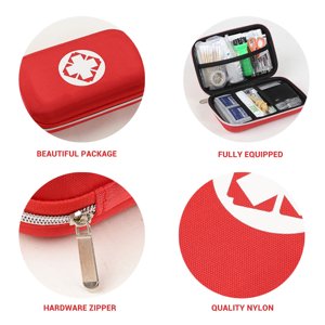 Portable Outdoor First Aid Kit Bag Empty Box Emergency Survival  EVA Oxford Case For Home Camp Travel