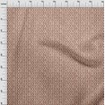 thumbnail image 4 of oneOone Velvet Brown Fabric Chevron Sewing Craft Projects Fabric Prints By Yard 58 Inch Wide, 4 of 4