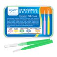 thumbnail image 1 of 30pcs Toothpick Interdental Brushes I Shape Tooth Flossing Head Oral Hygiene Brush Optional Sizes, 1 of 9