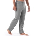 thumbnail image 3 of Mgmyaa Men's Lightweight Pajama Pants Soft Lounge Sleep Joggers Adjustable Drawstring & Pockets All-Season Sleepwear, 3 of 7