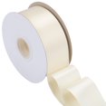 thumbnail image 1 of Joycrosso Ivory Ribbon 2 Inch Wide Thick Fabric Ribbon, 50 Yards Double Faced Satin for Gift Wrapping Floral Bouquets Wedding Party Decoration, 1 of 7