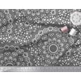 thumbnail image 3 of Soimoi Polyester Crepe Fabric Mandala Kaleidoscope Printed Fabric 1 Yard 42 Inch Wide, 3 of 3