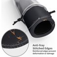 thumbnail image 3 of Extended XXL Game Mouse Pad 35.4X15.7X0.12 Inch, with Non-Slip Base, Waterproof and Foldable Pad, Cute Desk Decor Pad with Stitched Edge for Office & Home - Black Gold Marble Black Gold Marble, 3 of 7