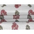 thumbnail image 5 of oneOone Velvet Maroon Fabric Block Sewing Craft Projects Fabric Prints By Yard 58 Inch Wide, 5 of 5