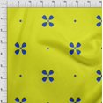 thumbnail image 4 of oneOone Cotton Cambric Yellow Fabric Block Sewing Craft Projects Fabric Prints By Yard 56 Inch Wide, 4 of 5