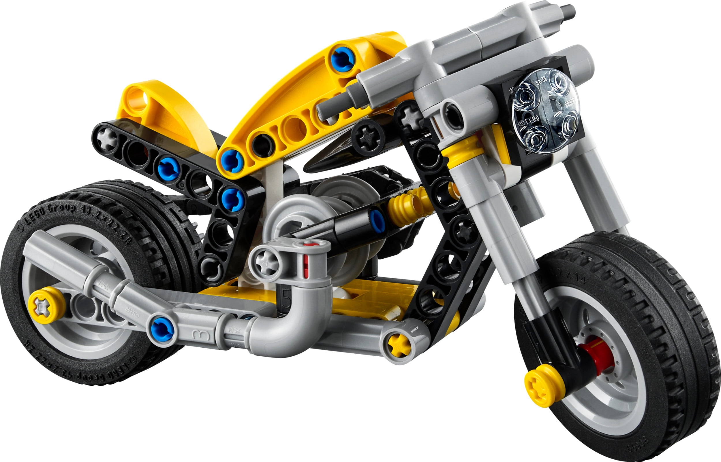 LEGO Technic La Moto Jaune, Jeu de construction 42225