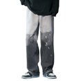 thumbnail image 1 of Classification de Produit Jeans pour Hommes / Pantalon Ample Style de Rue Grand avec Design à Décolleté Plongeant pour Usage Quotidien, 1 of 4