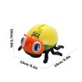 thumbnail image 3 of Yellow Electric Crawling Bee Toy With Lights Music Pull String Universal Insect Learning Toy For Babies Toddlers Parent Child Interaction 5.91X5.12X3.94In 0.30Lb, 3 of 7