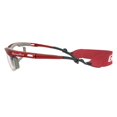 thumbnail image 3 of Going One Sports Safety Glasses - Raquet Sports Protective Eyewear, Eye Protection Goggles for Pickleball, Racquetball, Squash, Basketball; with Anti-Fog Lenses and Padded Eye Rims, Junior Size, Red, 3 of 4