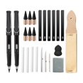 thumbnail image 4 of kurtrusly 24x Sketching Drawing Art Kit Carbon Rods Eternal Pencil for Artist Blending, 4 of 9