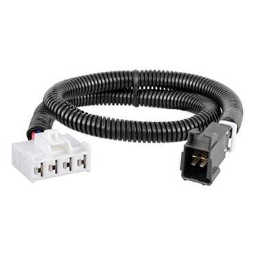 Curt; Curt Attelage 51332 Connecteur de Système de Frein de Remorque / Harnais Compatible avec Tout Contrôle de Frein de Remorque Enfichage Direct; 2 Styles de Bouchon; Ensaché