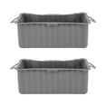 thumbnail image 2 of <p>Grease Drip Pan Griddle Grease Catcher Griddle Grease Cup Griddle Grill Oil Tray Griddle Grease Collection Tray 2PCS Silicone Grease Drip Pan For Blackstone Griddle Reusable, 2 of 8