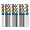thumbnail image 3 of MYG 1PCS HRC55 3 Flute carbide End mill Aluminum CNC Milling Cutter Tungsten Carbide, 3 of 4
