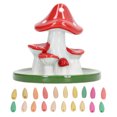 thumbnail image 1 of Mushroom Backflow Incense , Beautiful Practical Exquisite Details Incense Holder With 20 Incense Cones For Bedroom, 1 of 8